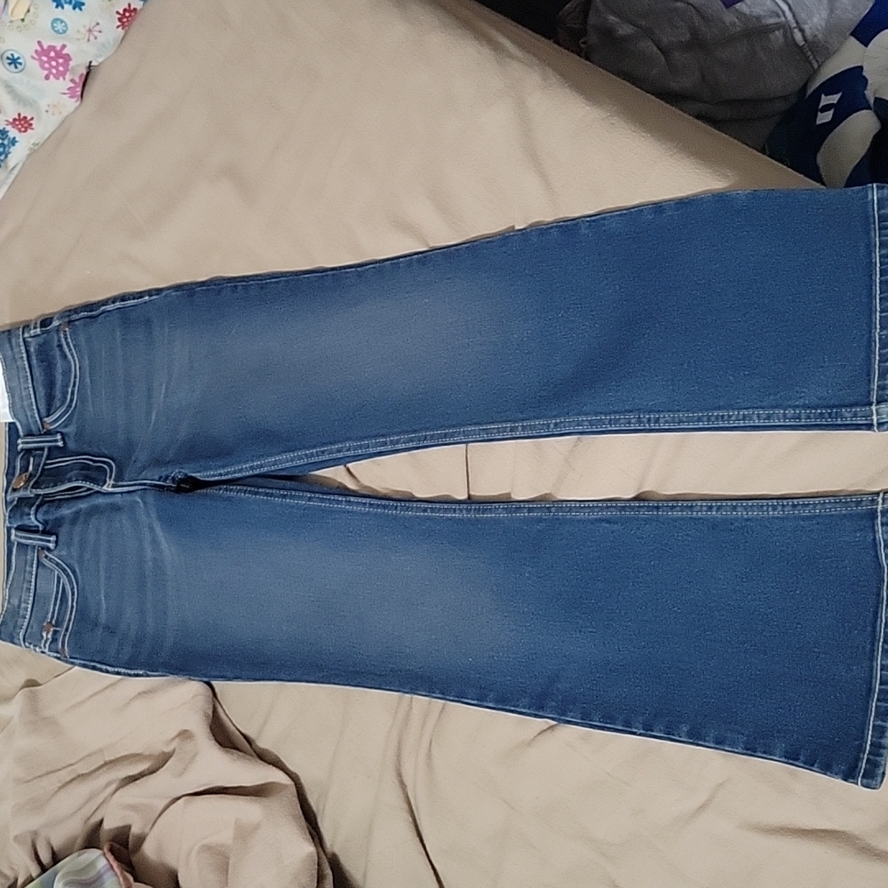 10R Wrangler pants, little girl